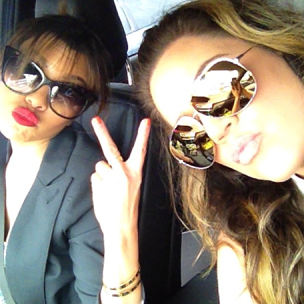 Me and my ACE @kourtneykardash Sunglass Pimpin...