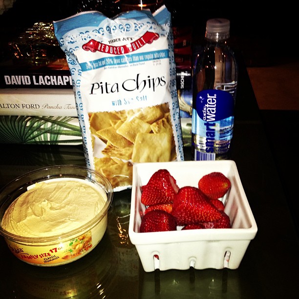 Weird combination but I love it! Snack time!!...