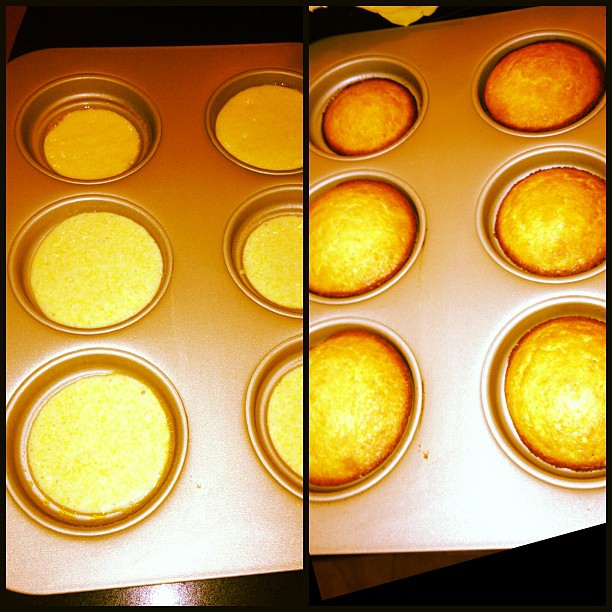 Cornbread cupcakes...