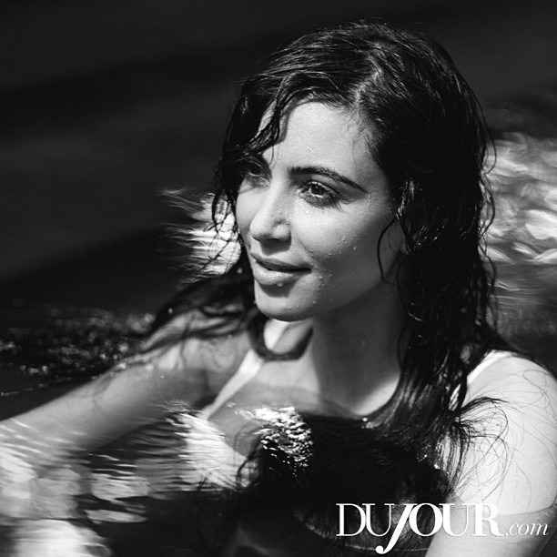 Took a dip in #BruceWeber’s pool for DuJour Magazine!...