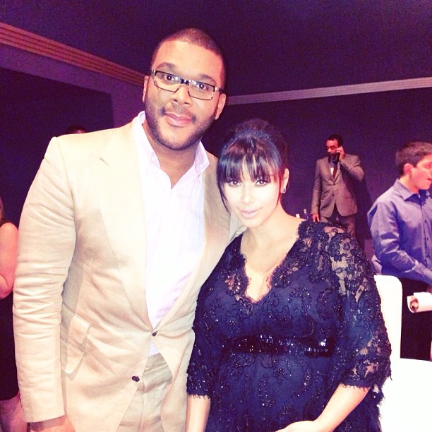 With Tyler Perry at our movie premiere for Temptation- Confessions of a Marriage...