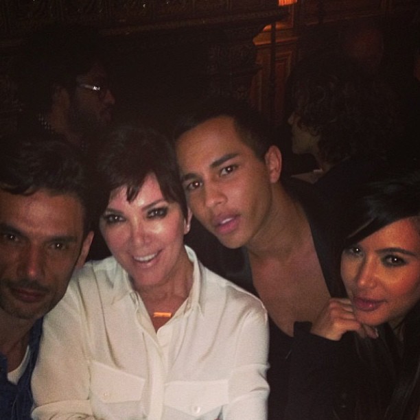 Midnight in Paris @txampspix @krisjenner @olivier_rousteing...