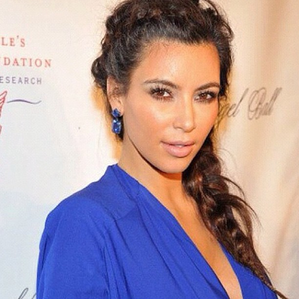 Throwback Braid at the Angel Ball...