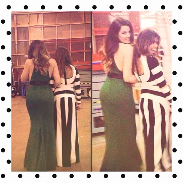 Repost!! I jacked these pics from @kourtneykardash  Abigail and Amelia doing wha...