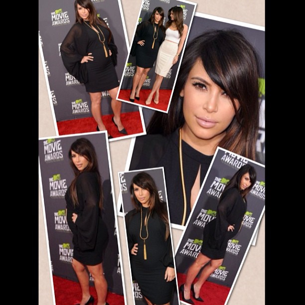 MTV Video Awards tonight with @kyliejenner #SaintLaurent #DiorHeels...