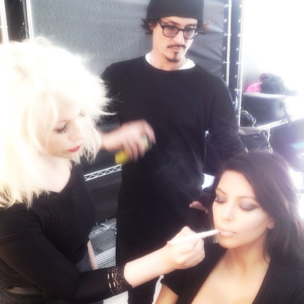 Today's glam #kardashiankollection #Joyce&Clyde...
