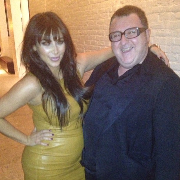 Guess who I ran into?!? My  Mr. Alber Elbaz...