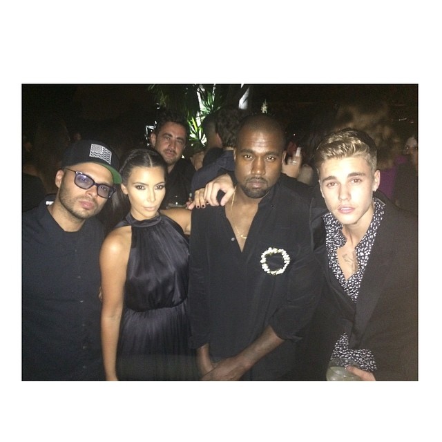 #Givenchy  @riccardotisci17 's birthday!!! @richie_akiva @justinbieber...