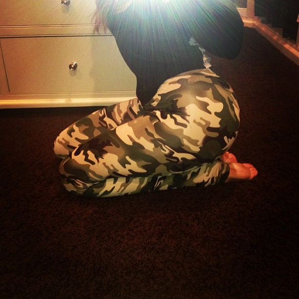 I am loving our Kardashian Kollection camo leggings!!!! So comfy and fun!! @kard...