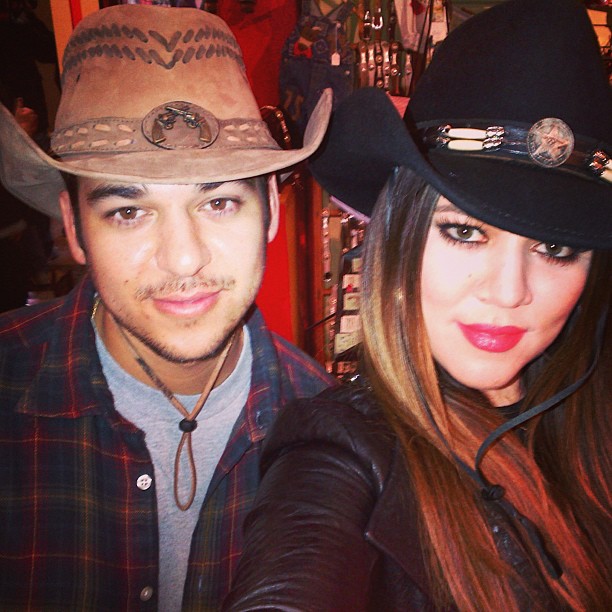 My cowboy kidddd @robkardashian...
