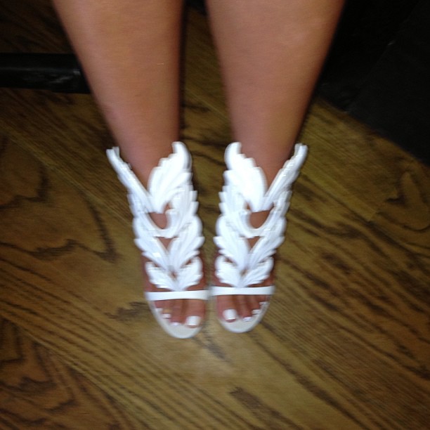 Today's shoes #KanyeWest #GiuseppeZanotti #CruelSummer...