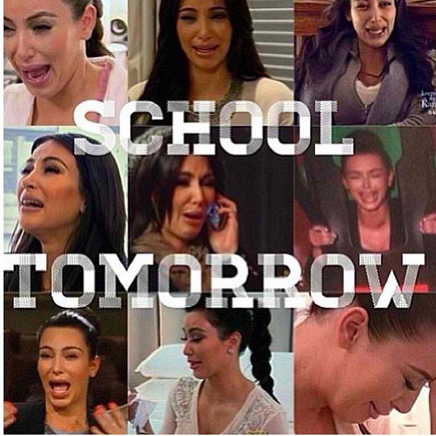 I know I'm not in school but I die laughing every time I see this. To me Kim is ...
