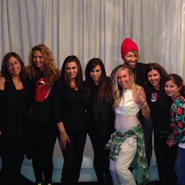 Backstage crew #MrsCarterShow...