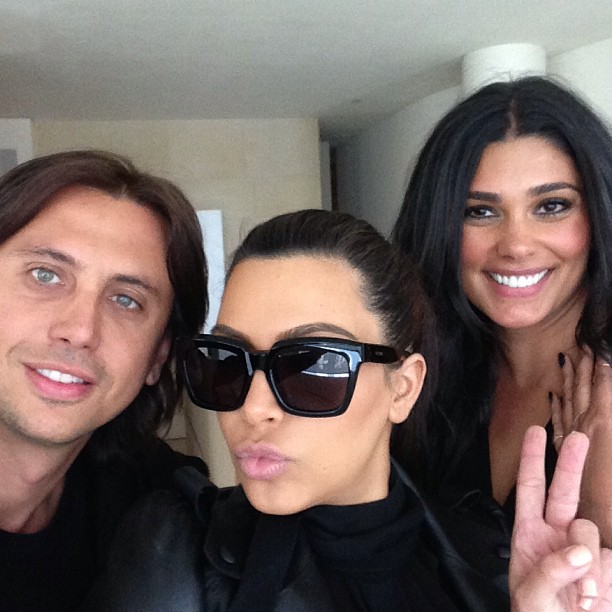 3's company @jonathancheban @rachel_roy...