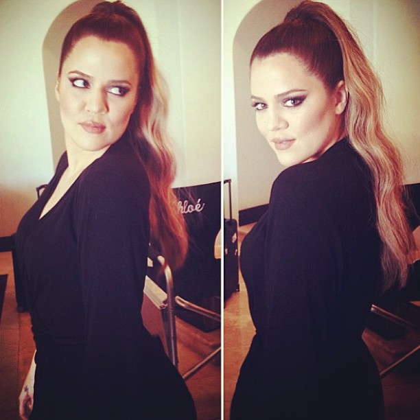 High pony day!! Tight and right! @atkinjen @robscheppy gave me a bitchy look for...
