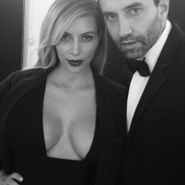 My date tonight @riccardotisci17...