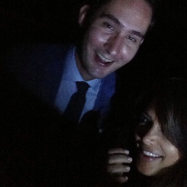 Chilling with the creator of Instagram @kevin...