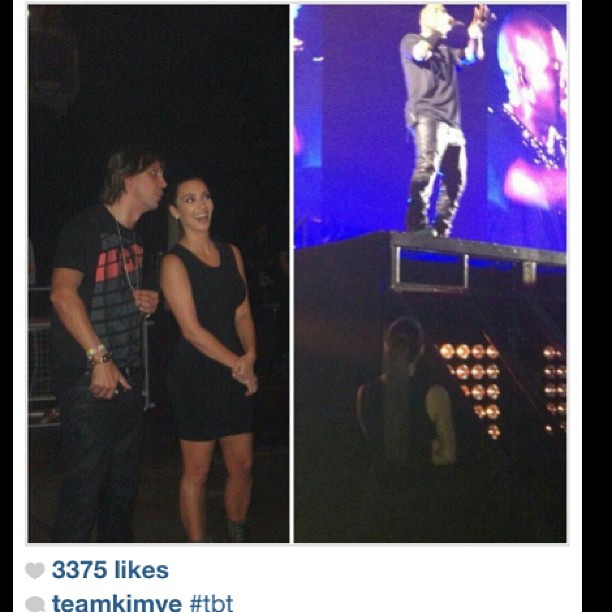 RP #tbt @jonathancheban & I in London watching my perform #WatchTheThrone...