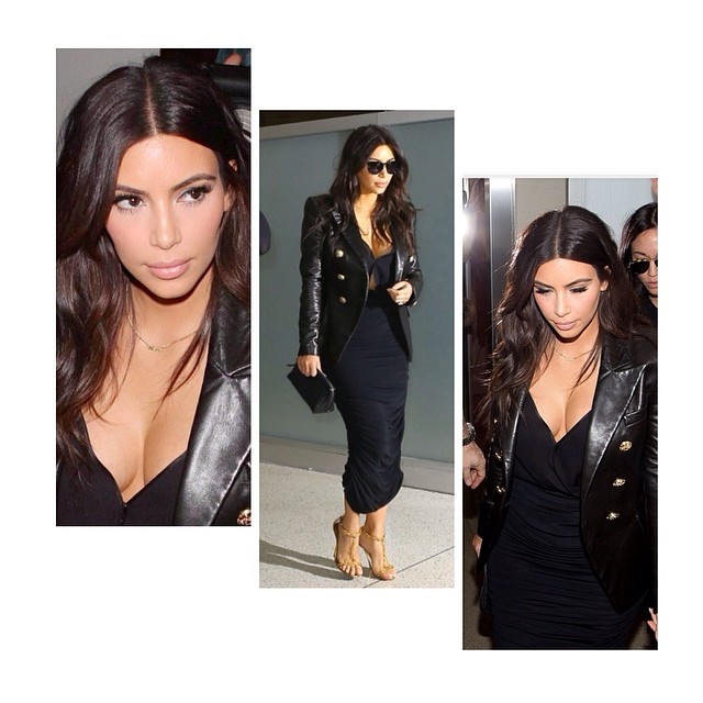 We out Miami!!!! #BalmainBlazer #NormaKamaliSkirt #KikiDeMontparnasseBodysuit #T...