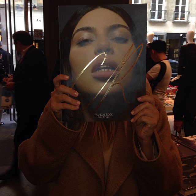 Feeling big headed!!! LOL @colettestore @crfashionbook @karllagerfeld @riccardot...