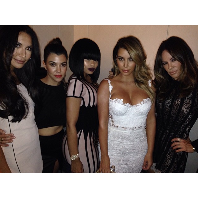 Let the bday festivities begin Vega$ @nayarivera @kourtneykardash @blacchyna @ro...