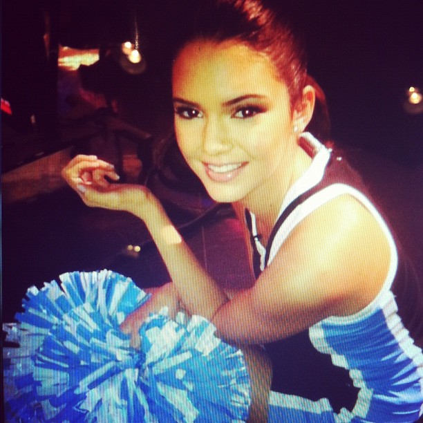 Ima cheerleader! ...