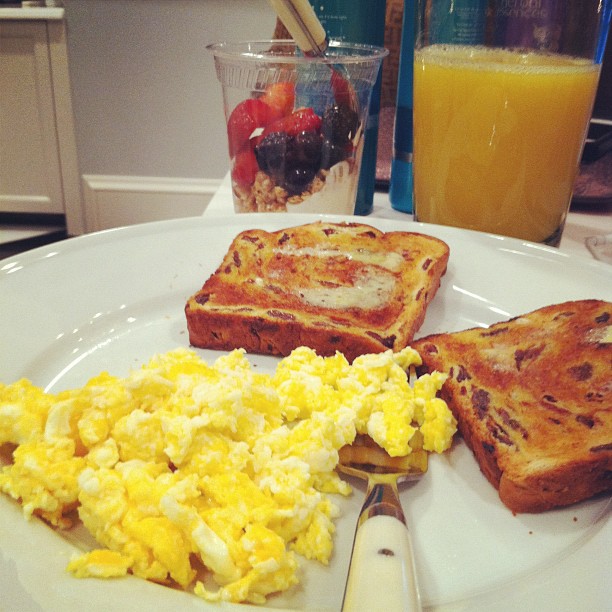 Breakfast of champions. ...