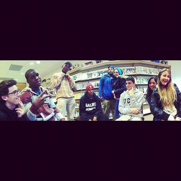 the homies #swagg ...