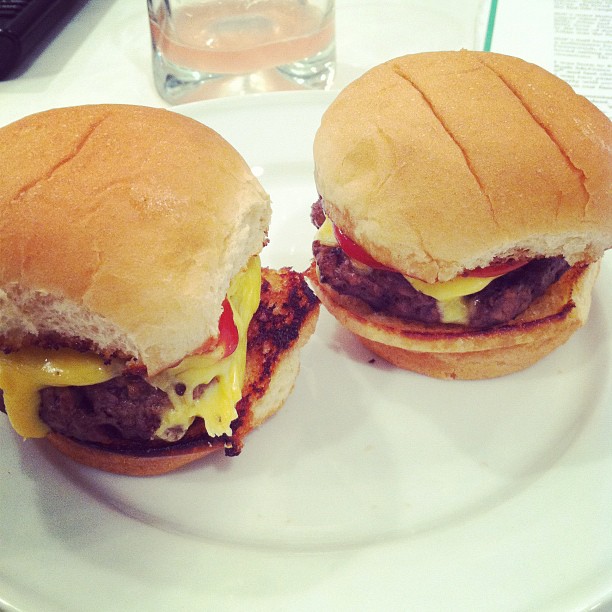 Yummy! Sliders! ...