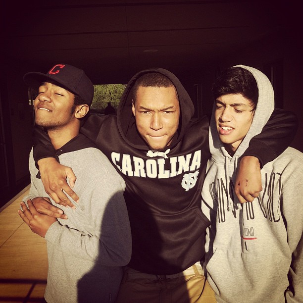 Jay little, my boy Reg, and little @sebastiaannn ...