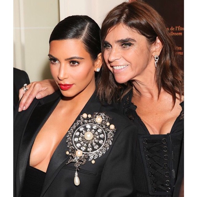 My fashion inspiration @carineroitfeld...