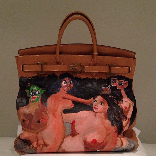 #HandPaintedGeorgeCondo #HermesBirkin #OneofOne #ChristmasPresentFromYeezy...