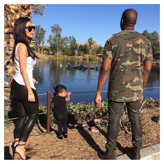 At the zoo with my boo and my baby boo...