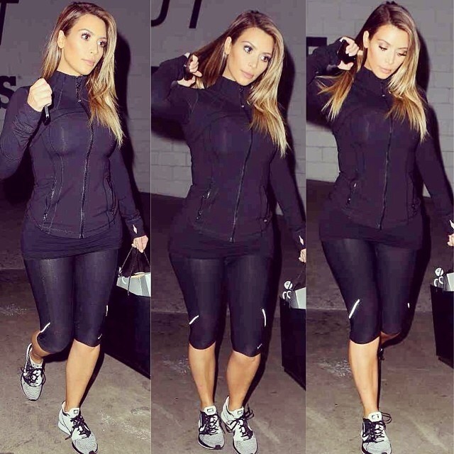 Oh just a little gym glam lol...