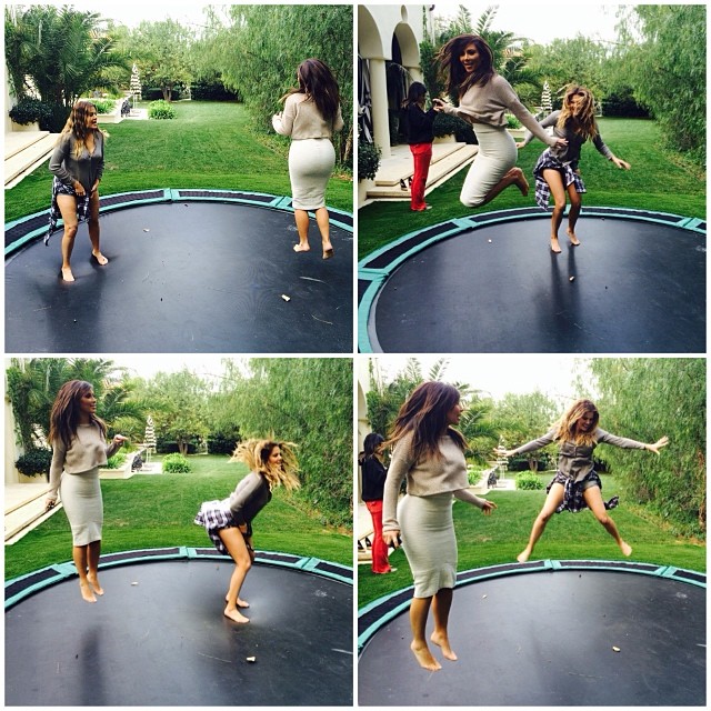 Ladies on the tramp...
