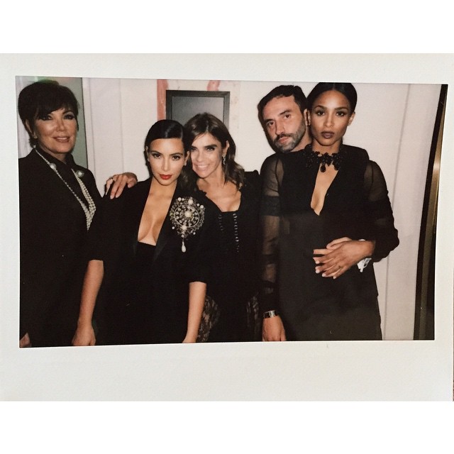 Birthday girl @carineroitfeld!!!!!! #GivenchyGang...