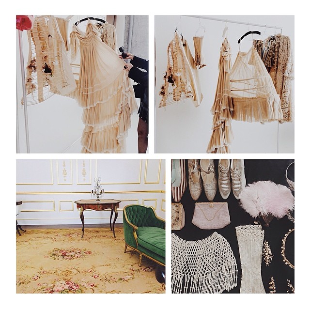 Today's vibes #Shoot #Hype #RushkaBergman #MarieAntoinette...