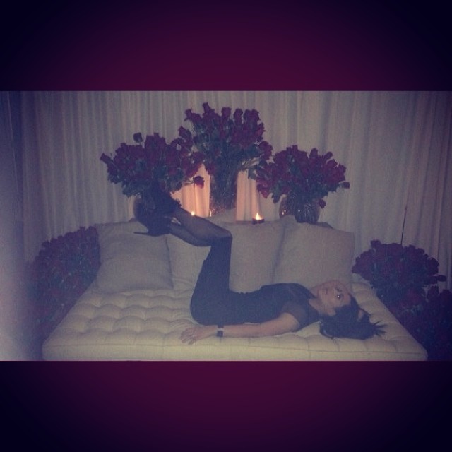 A thousand roses ...