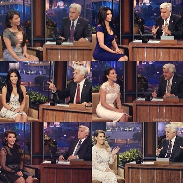 #FBF a few Jay Leno appearances...