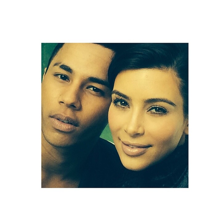 #Paris @olivier_rousteing...