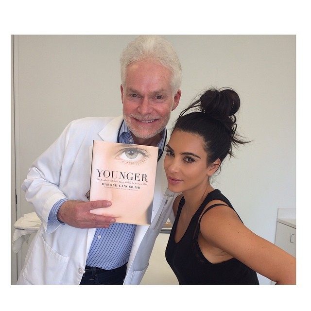 So proud of my dermatologist Dr. Lancer. I feel younger every time I see him lol...