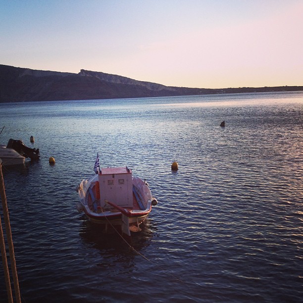Sailing away....