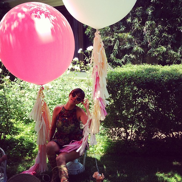 Major balloon party, that is! @geronimoballoons...