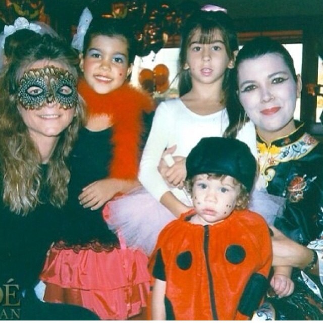 Vintage Halloween! My best friend since I was two, little baby Koko and our momm...