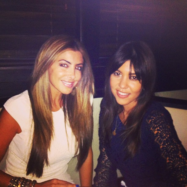 Miami nights with @larsapippen!...
