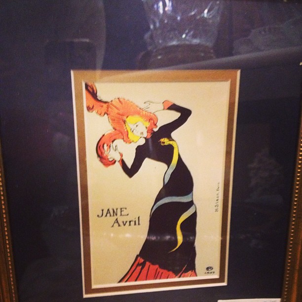 A little French print! #vintagehunt...