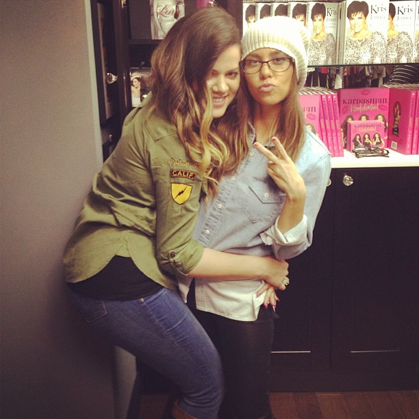 Rockin Kendall and Kylie for PAC Sun. @khloekardashian @kendalljenner @kyliejenn...