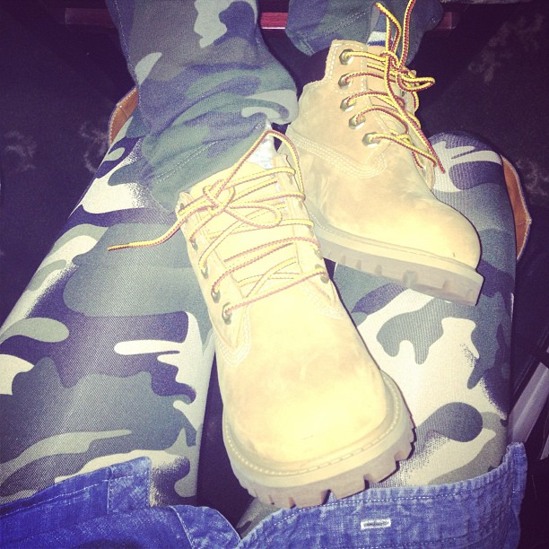 Matching camo!...