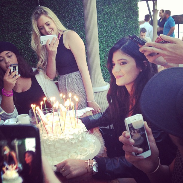 Not enough phones out to capture the cake moment....