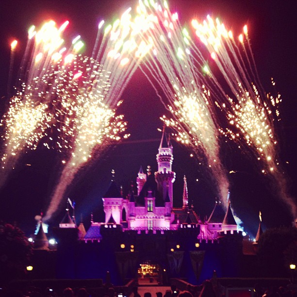 Magical Monday night at my home away from home. #Disneyland #movingin...